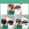 Fall 2024 Fashion Eyewear Black Frame Geometric Sunshade For Casual And Party Use