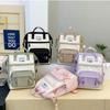 Anti-splash Water Large Capacity Backpack Korean Style Women School Bag  Students