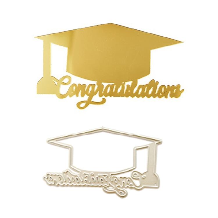 Graduation Metal Cutting Dies Scrapbooking Card Embossing DIY Photo Template