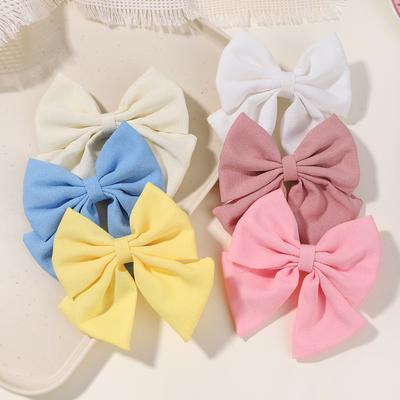1 Stück 4,5 Zoll Hübsche Haarschleifen Haarspangen für Babymädchen Grosgrainband Zarte Haarspangen Kopfschmuck Kinder Haaraccessoires