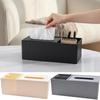 3 Compartments Napkin Holder Removable Lid Desktop Organizer Modern Tissue Dispenser  Bedroom