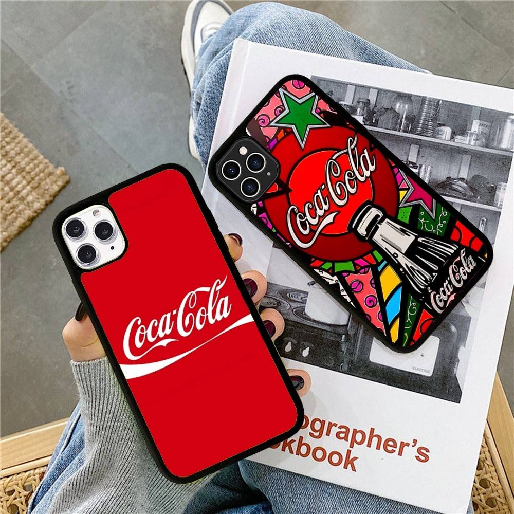 Coca-cola Vintage For IPhone 17 16 15 14 13 12 11 Mini Pro Max Plus PC+TPU Back Phone Cover