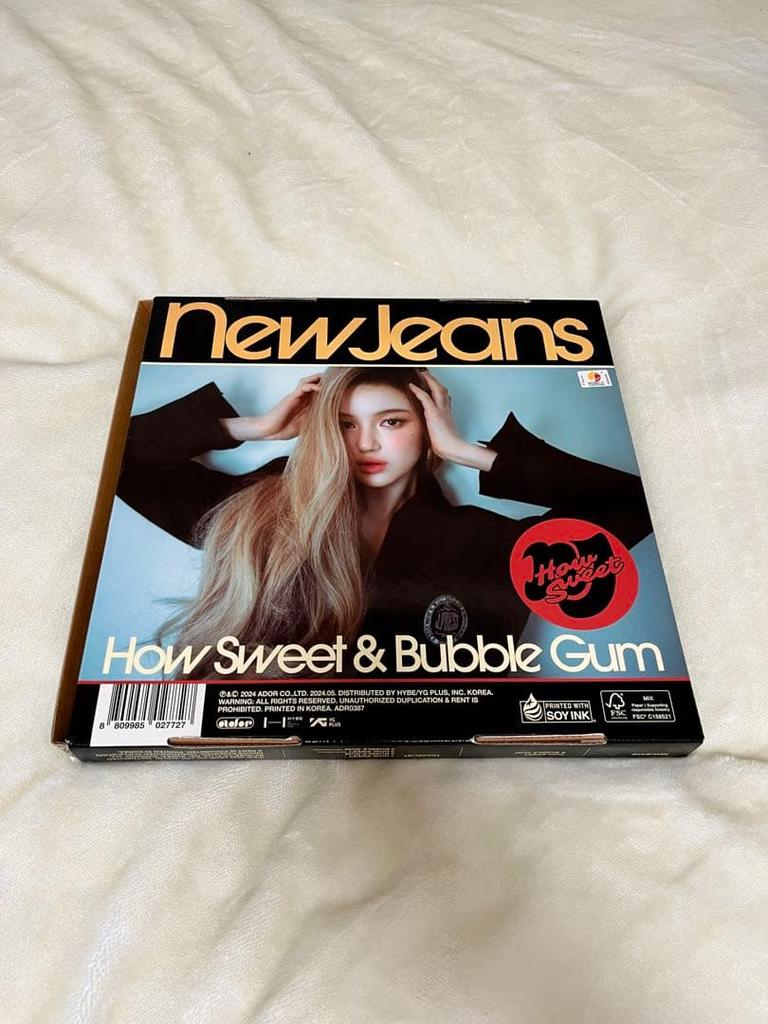 [USED] New Jeans How Sweet & Bubble Gum Daniel