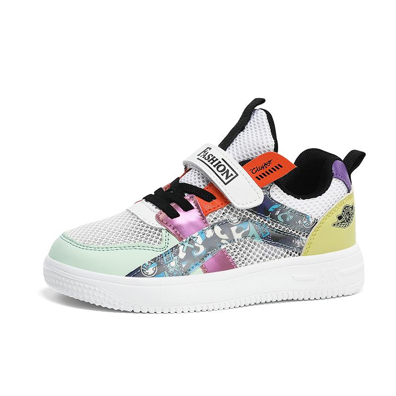 Breathable boys shoes Summer  new children's running shoes Student boys net shoes big children's sports shoes