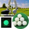 Leuchtender Golfball für die Nacht, Fluoreszierender Golfball für Nachtübungen, Langanhaltender Leuchtender Standard-Golfball für Nachtspiele, Golfzubehör