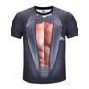Sexy Body Print T-shirt Funny Street Women Men Funny Pattern T Shirts Fake Muscle Harajuku Fashion Trend Personality Tee Top New