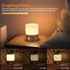 Timer Night Light Small LED Bedroom Bedside Table Lamp Baby Breastfeeding Dimmable Sleeping Usb Charging Warm White Mood Light
