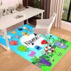 Custom personalization nanimate Insanity Print Area Rug - Soft, Washable Non-Slip Indoor Mat,Living Room,Home&Office Decorative Rug