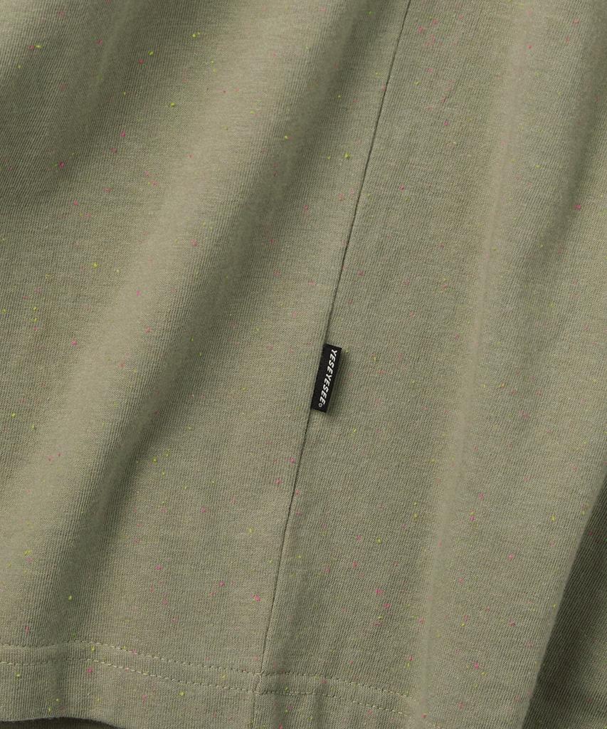 YESEYESEE Y.E.S Split Tee Khaki
