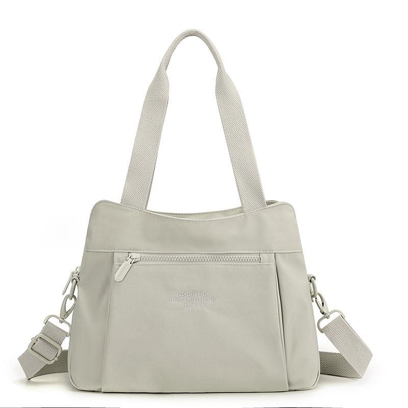 Women's New Nylon Shoulder Messenger Bag Large Capacity Handbag Commuter Tote Bag