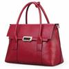 Business Commuting Bags, Leather Goods, Solid Color Leather, Platinum Bags, Sewing Large Bags, Ladies' Handbags