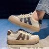 E-commerce 2025 summer thick-soled little white shoes women's new net shoes versatile breathable mesh casual board shoes explosion