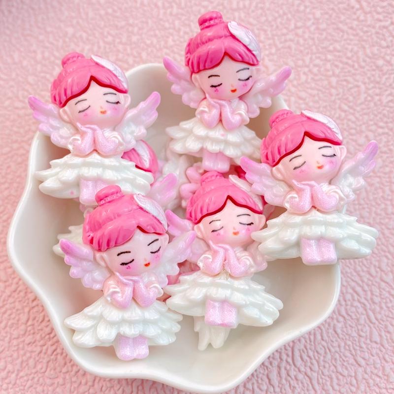 

10Pcs New Cute Princess Series Flat Back Resin Cabochon DIY Jewelry Craft Decoration Accessories