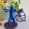 Rainbow Friends Anime Figuur Set Roze Blauw Monster Model Cartoon Karakter Beeldje Taart Decoratie Ornamenten Speelgoed voor Kinderen