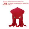 Chapeau d'Halloween en Peluche Coloré: Designs amusants de poulpe, de canard et de champignon