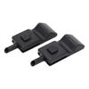 2pcs Car Door Lock Knob Tab 15214027 ABS Ebony Black Replacement for Chevrolet Avalanche 2007‑2013