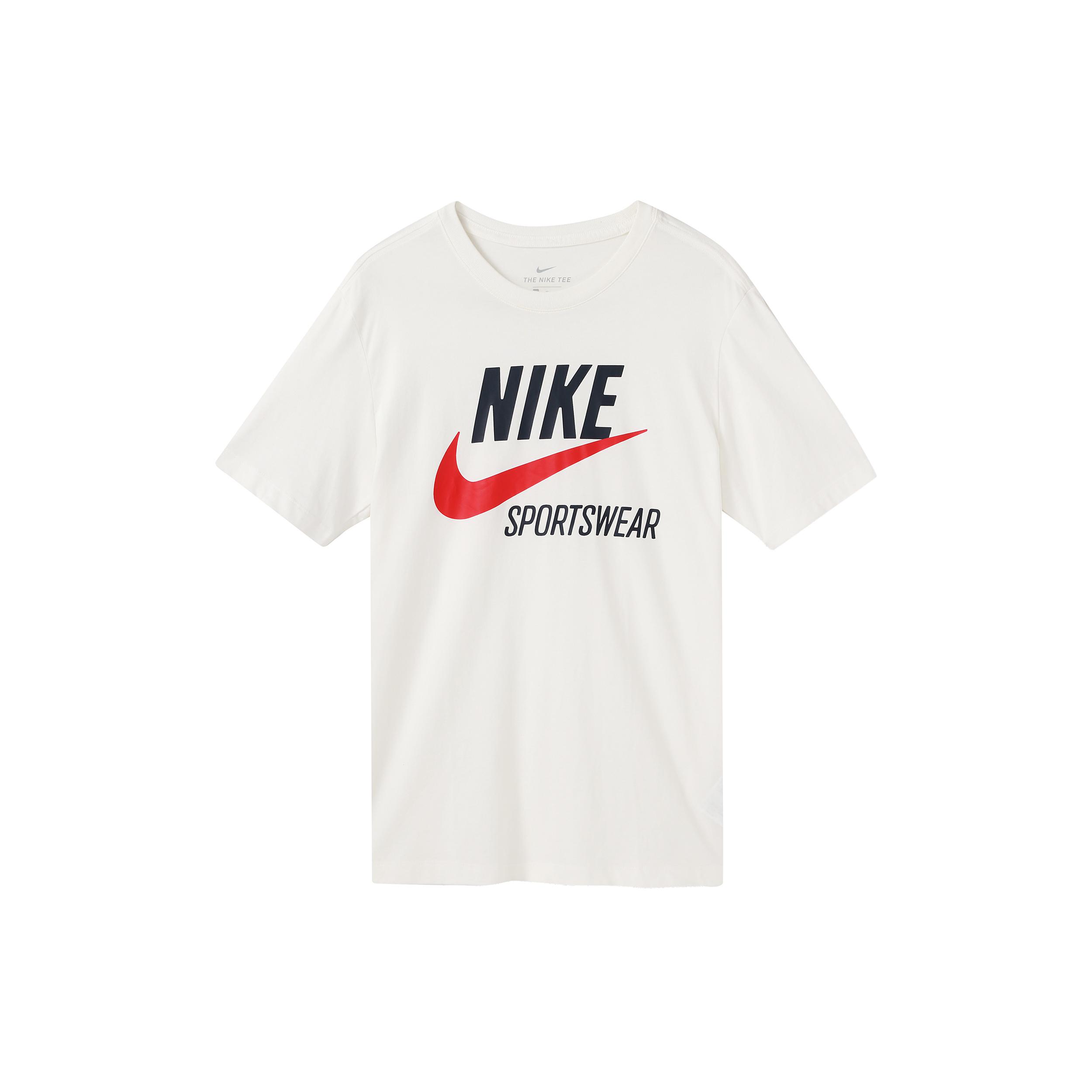 

New Nike T Shirts Men White CW7072-133 L