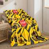 Construction Vehicles Stop Signs Blank Signs Blanket bedroom Blanket for Livingroom Couch lunch break Soft throw for Friend's festival Gift