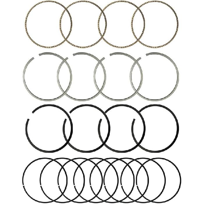 Engine Piston Rings STD, Replacement Piston Ring Compatible with Hyundai Accent Veloster Rio 1.6L 2012-2017, 230402B600