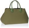Kitamura Dog Handbag Khaki 33334 P-0685 Women's (Shiba Inu) [Green]