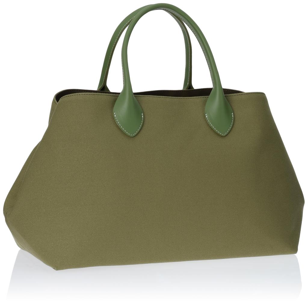 Kitamura Dog Handbag Khaki 33334 P-0685 Women's (Shiba Inu) [Green]
