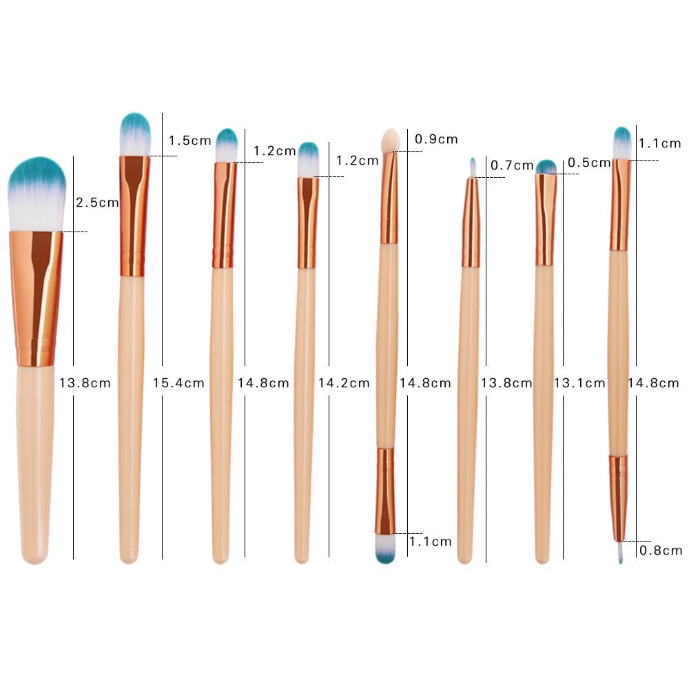 Ensemble de pinceaux de maquillage, pinceaux de maquillage professionnels pour Contour de beauté, outils pour fard à paupières
