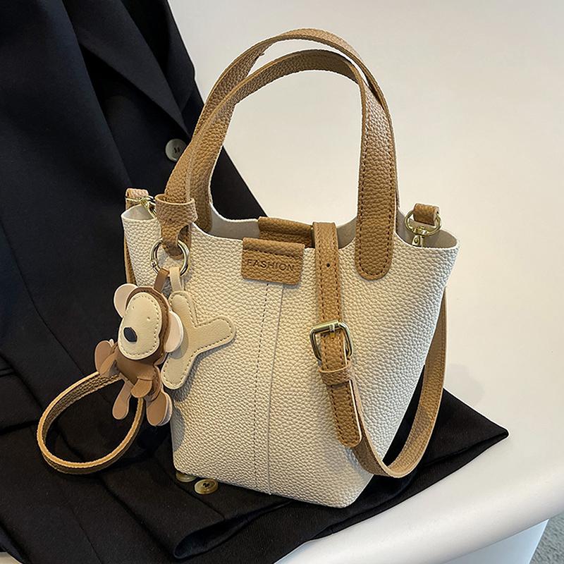 

Fashion Versatile Bucket Bag Shoulder Bag For Women Girls Simple Pu Leather Crossbody Bags Handbag Trend New 2025 A6