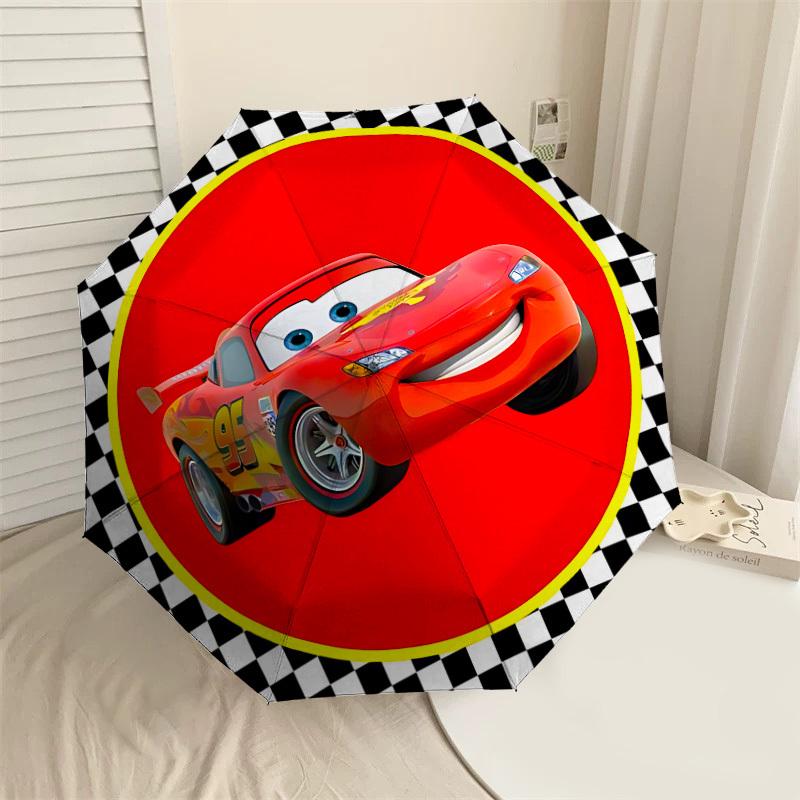 

1PC car race Umbrella-8-Rib Reinforced, Automatic Open, Lightweight & Durable, Cute Fashion Accessory for Outdoor, Beach or Casual Use, Beach Umbrella