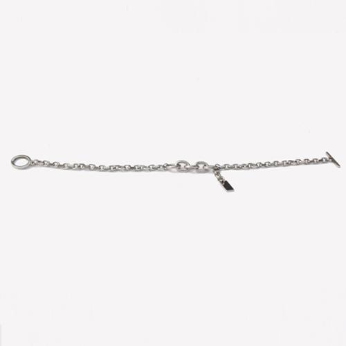 Rush Off Surgical Steel Two-Flow Chain Bracelet