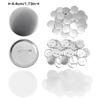 20 Sets 44mm Blank Button Badge Parts for DIY Crafts, Custom Pins, Party Favors, School Projects & Personalized Gifts YMY