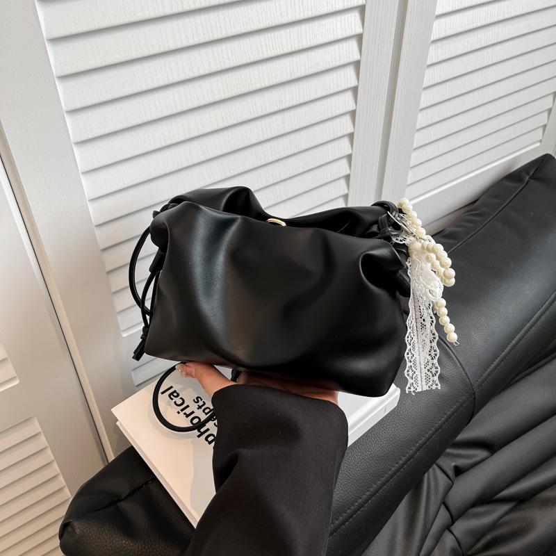 Women's New Fashion Cute Cloud Design Multiway Shoulder Crossbody Handheld Bucket Bag - Summer Casual Versatile Daily Beach Tote