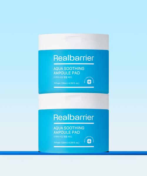 Real Barrier Aqua Soothing Ampoule Pad 70ea X 2ea NONE