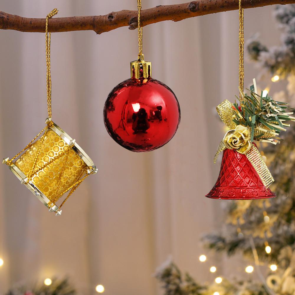 Festliches rotes Schaumstoff-Weihnachtsornament Feiertags-Partydeko Für freudige Feiern