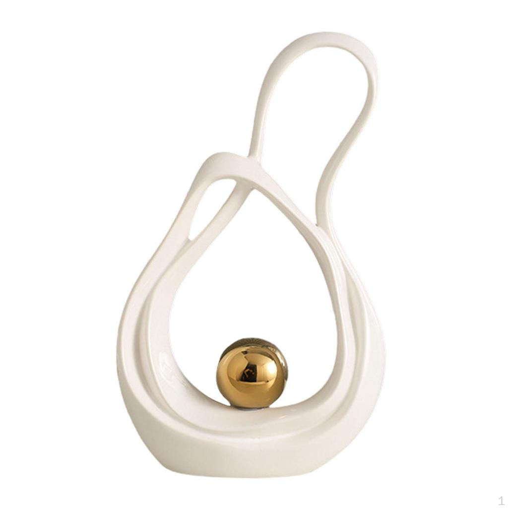 Abstract Art Ceramic Statue Sculpture Home Decorations Figurine Tabletop