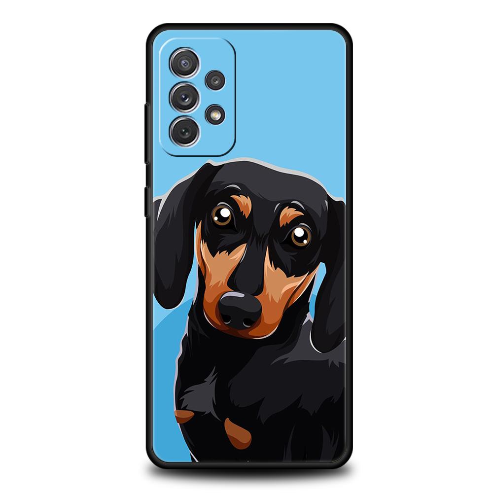 

Мультяшные Собаки Чехол для Телефона для Samsung Galaxy A14 A54 A34 A51 A71 A72 A73 A32 A52 A52S A01 A11 A21S A31 A41 5G Мягкий Чехол Сумка Samsung A52s 5G