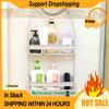 Bathroom Hanging Shower Caddy 2 Layers Shower Organizer Holder Bathroom Hanging Storage Rack for Shampoo Bathroom Accessories