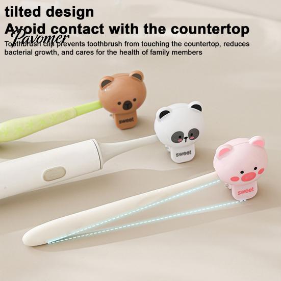 Toothbrush Protective Cover Cute Animal Cover, Dust-proof Breathable Case, Portable Head Protector Lightweight Bathroom Accessories for Travel