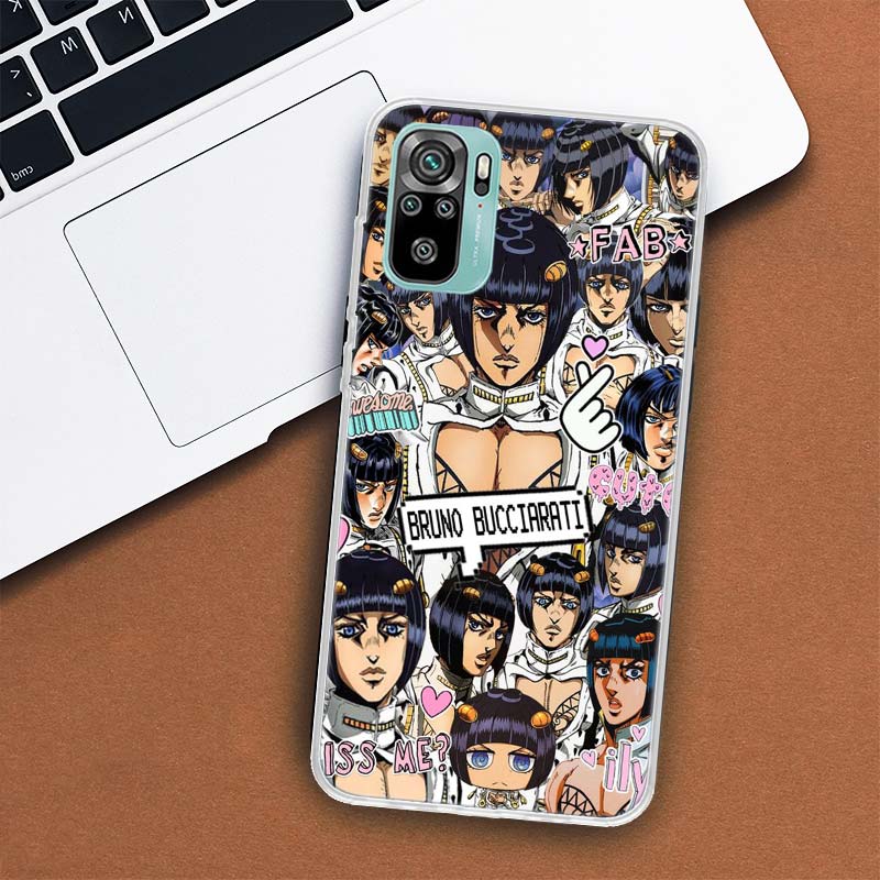 JoJo's Bizarre Adventure Background Phone Case For Xiaomi Redmi 10 10C 10A 9T 9C 9A 9 Prime 8 8A 7 7A 6 6A K20 K30 K40 Pro S2 Fu