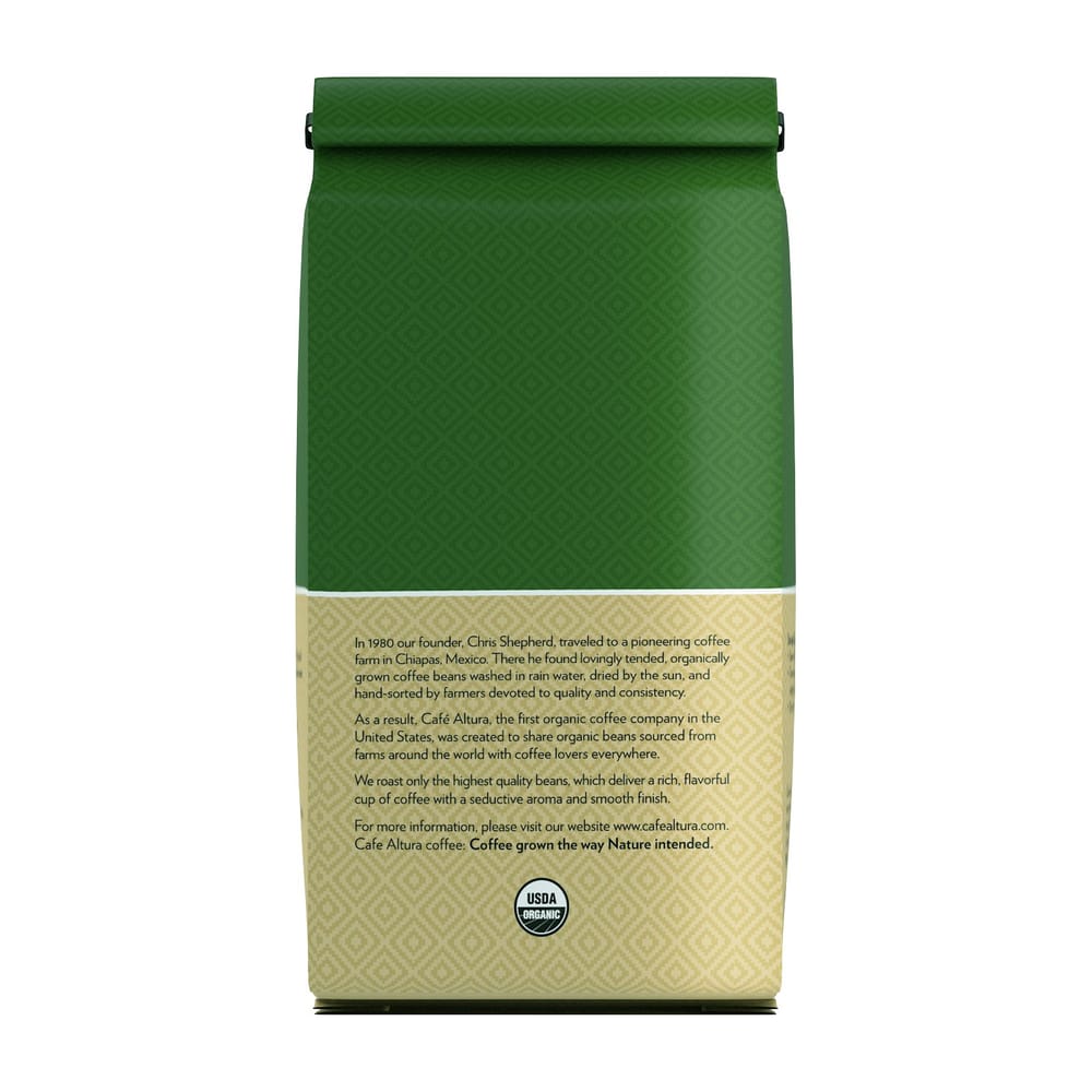 Cafe Altura Colombian Coffee Beans Dark Roast 283g (10oz)