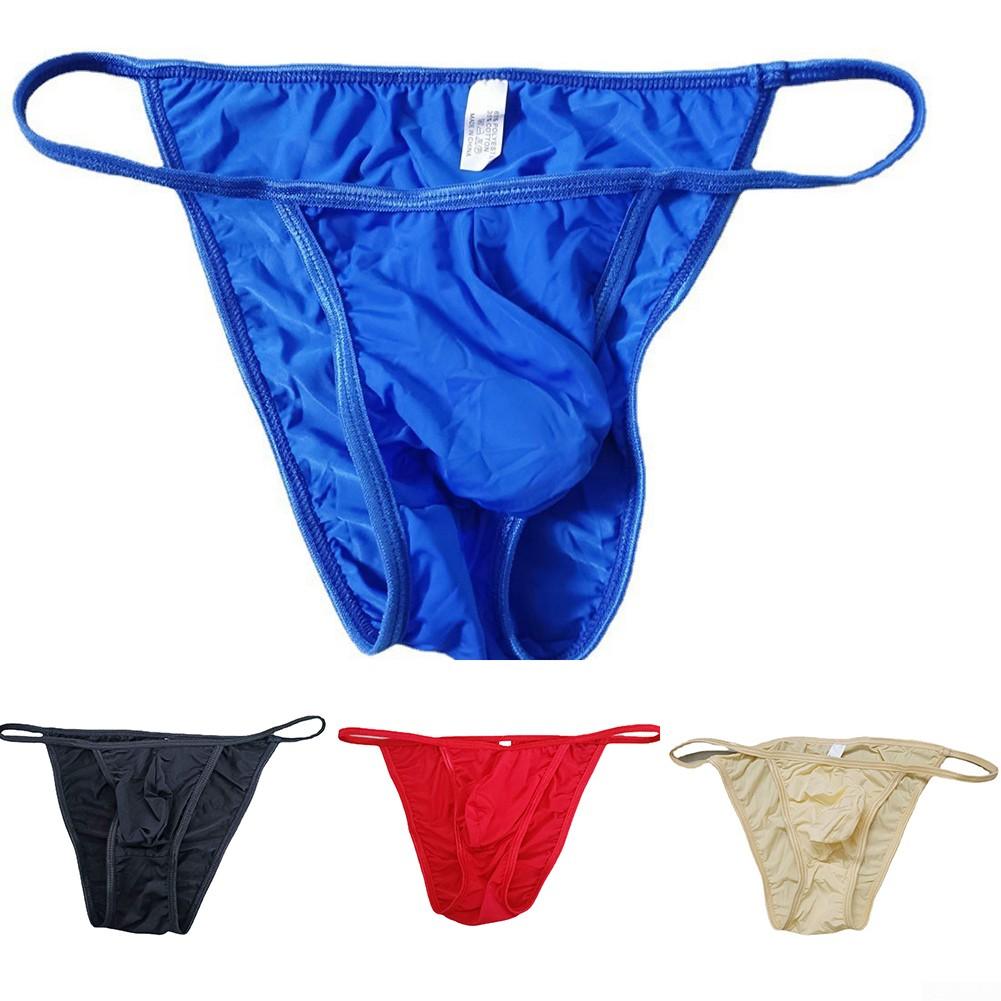 Underpants Mens Brief Comfort Comfortable Ice Silk