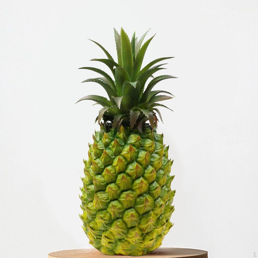 Kunstmatige Ananas Fruit Beeldje Tafeldecoraties Plant voor Slaapkamer Kast Bruiloft Speelgoed