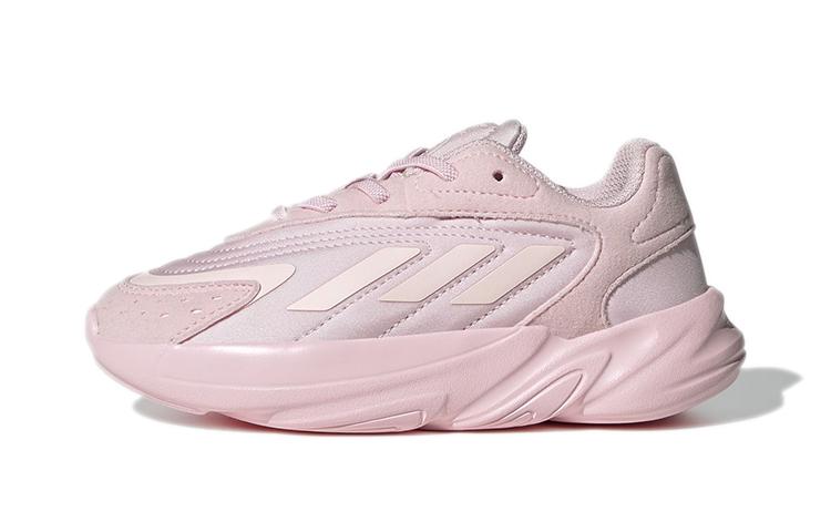

Adidas Originals Ozelia Slip Resistant Anti Kick Low top Kids Running Shoes Pink Children Aged 3 7 Years Old GW8132 29
