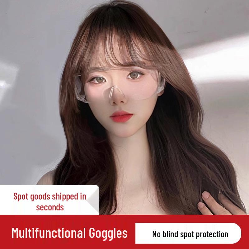 Anti-Fog Protective Goggles for Sand, Splash, Dust - Ideal for Industrial Use, Cycling, and Dust Protection for Men