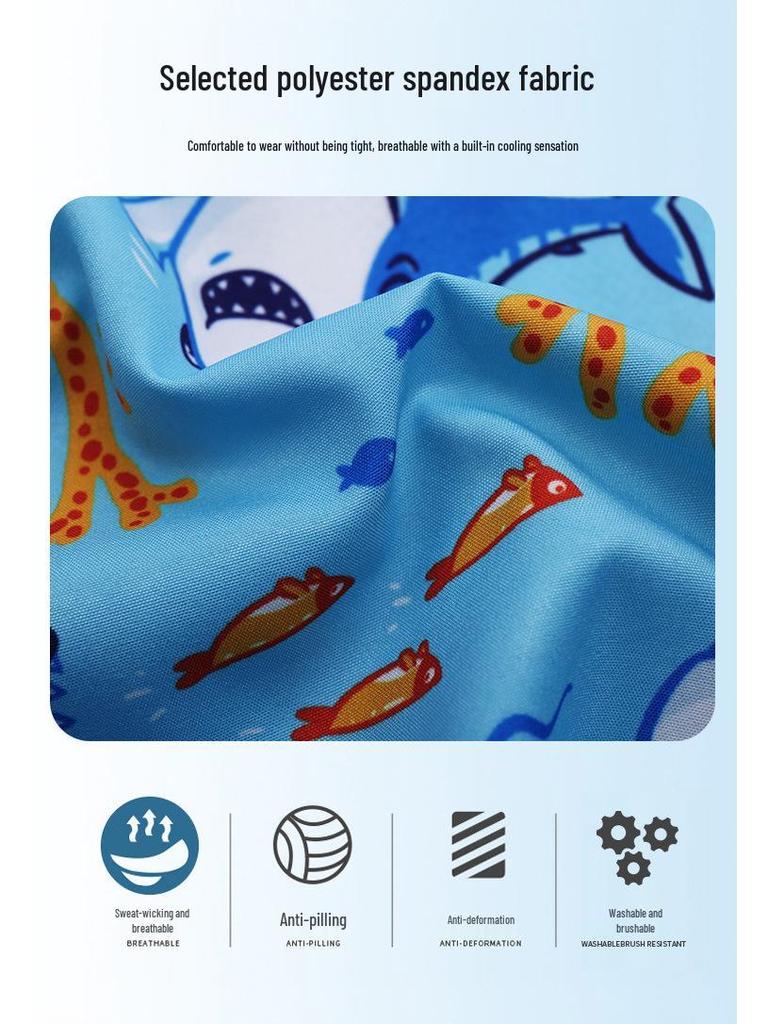 Sureda Schnelltrocknende Badehose für Kinder: Wasserfreundlich, Lockerer Schnitt, Mit Netzfutter, Unisex für Jungen & Mädchen. Perfekt für Strand & Wasserparks.