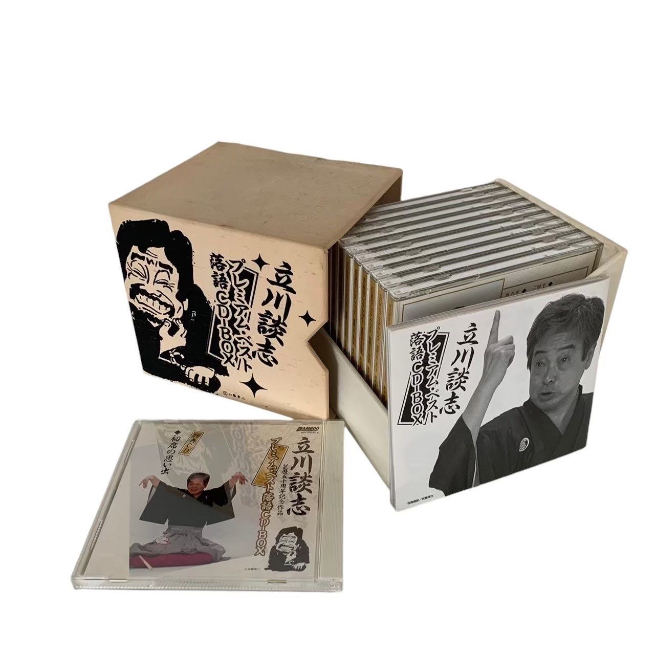 

[USED] Danshi Tatekawa Premium Best Rakugo CD-BOX Set (11 CDs, 10 volumes total)