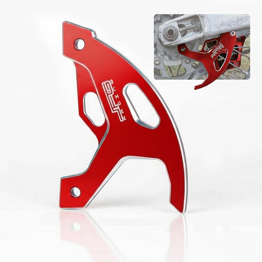 JFG RACING Motorcycle Rear Brake Disc Guard CNC for XR650L XR 650L 1993-2017 XR400R XR 400R 1996-2004 XR250R XR 2520R 1989-2004 XR600R XR 600R