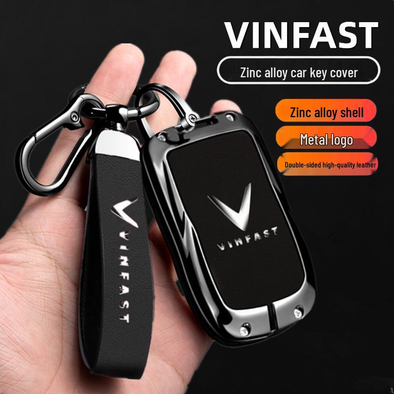 VINFAST VF8 Key Case V3: Sleek & Durable A2.0 Shell with Buckle