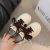 Fleece Little White Shoes Women's New Thick-soled Versatile Warm and Heightened Popular Sports and Leisure Board Shoes In Autumn and Winter 2025