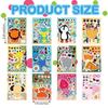 6/12sheets Mixed Cute Animals Cartoon Puzzle Stickers Funny Make a Face Party Game Assemble Jigsaw Decals Toys Gifts