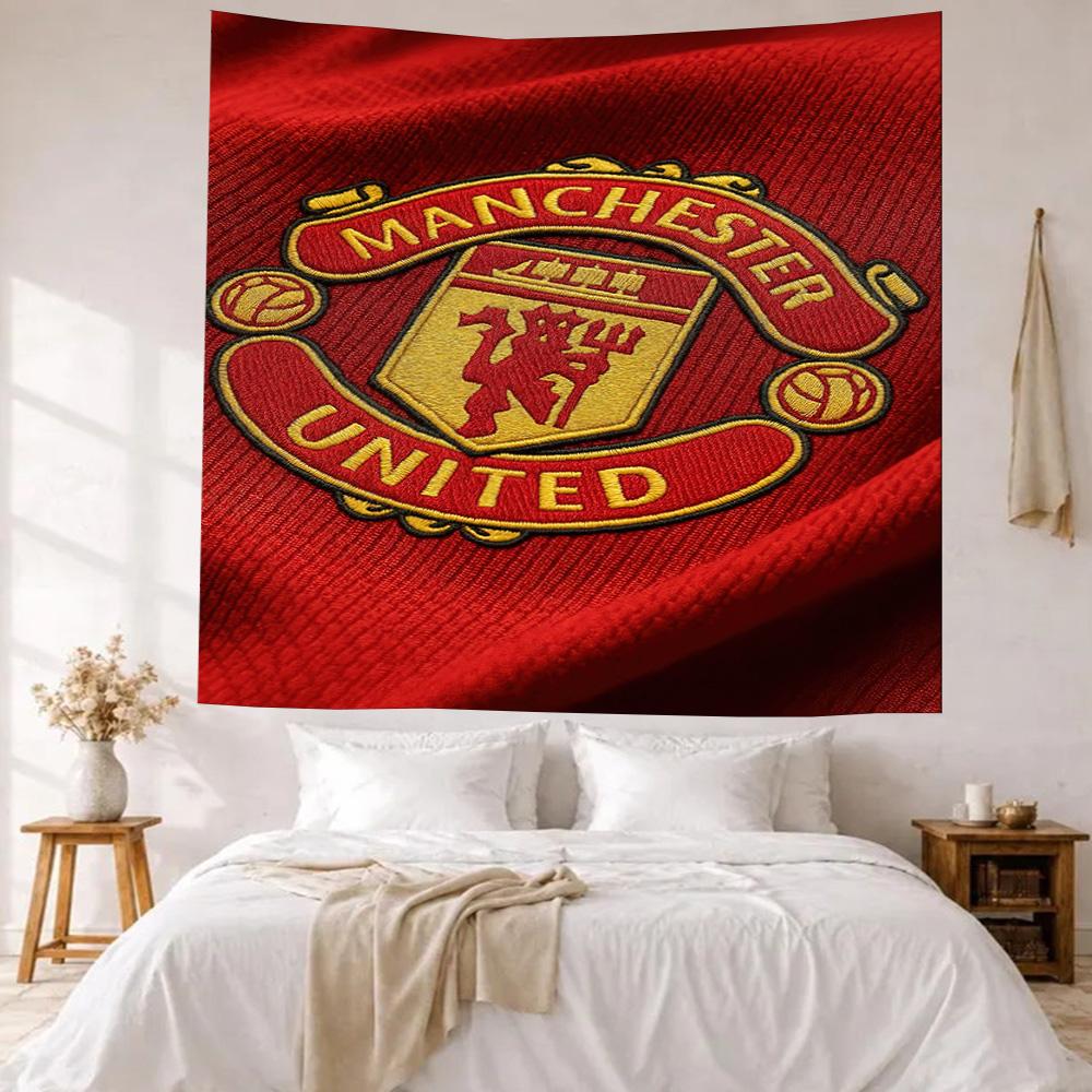 Manchester Wall Decor Tapestry Art For Pet Memorial Birthdaywedding Party Backdrop Family Gift